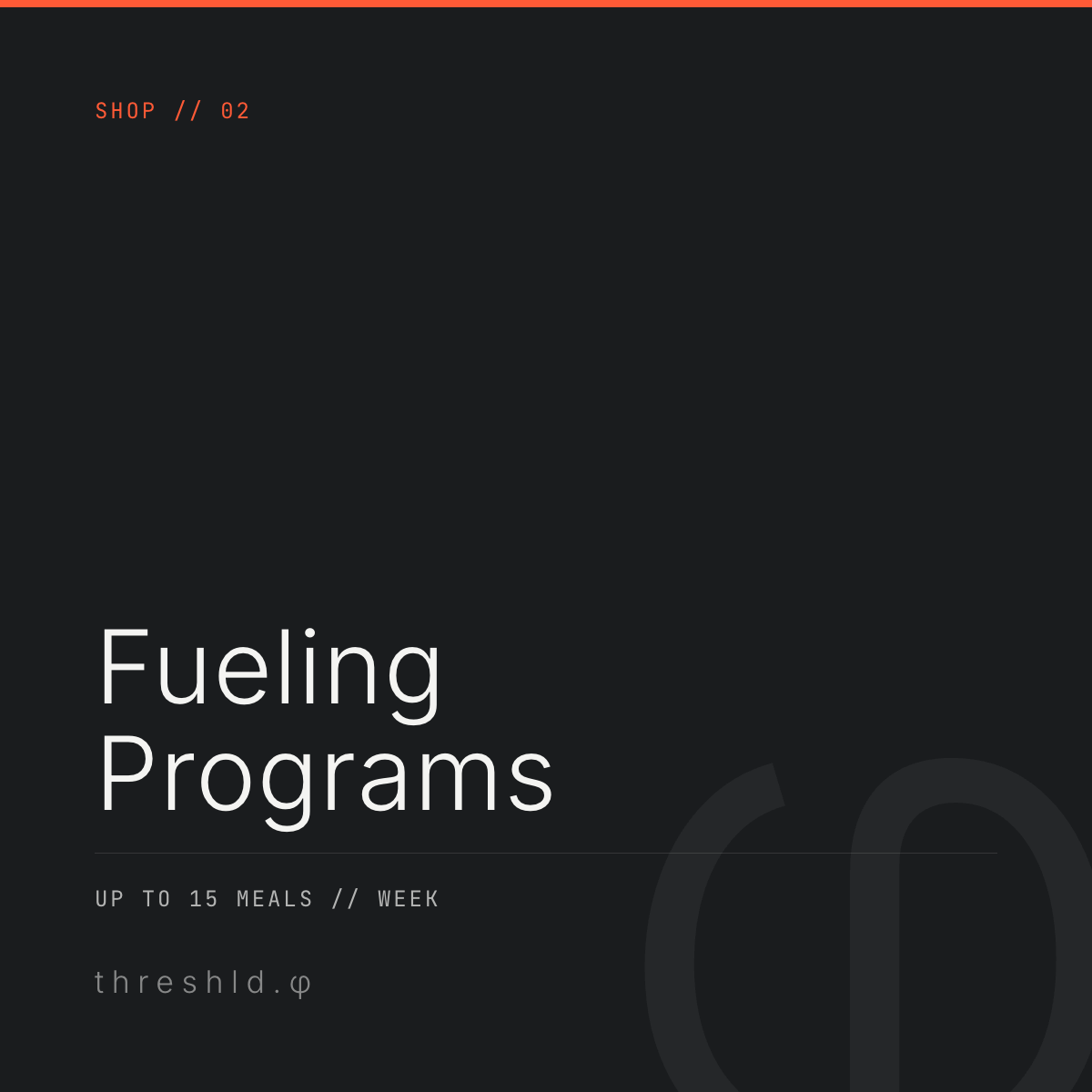 Fueling Programs