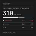 Fiesta Breakfast Scramble