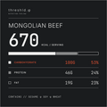 Mongolian Beef