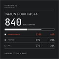 Cajun Pork Pasta